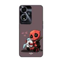 Coque pour Oppo A59 5G Bébé Deadpool avec Licorne Maniacase juoda