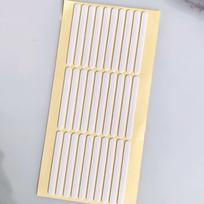 Double-Sided Adhesive Tape: Waterproof, Transparent, High Viscosity, Traceless Acrylic Tape for Crafts & Nail Art gray