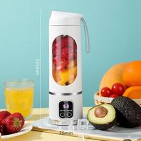 Mini Juice Blender, Portable Electric Usb Rechargeable Travel Blender, Three Modes, Digital Display, 12 Blades, Easy To Clean. balta