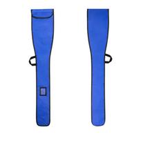 Kayak Paddle Bag Oxford Cloth Storage Bag for Split Paddle Outdoor Paddle Bag Dual-Layer Paddle Storage Bag mėlyna
