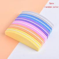 5 vnt. Sponge Nail Art Tips Buferis šlifavimo nagų buferis Block Files Sponge