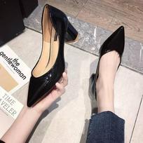 Shoes for Women 2024 Office Ladies Summer Footwear Comfortable and Elegant Pointed Toe White with Medium Heels on Offer Lastest 35 white
