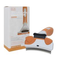 Naminio gyvūno plaukų šalinimo ir retinimo šukos katėms ir šunims 75mm Curved Dog Ear Hair Removal Knife white