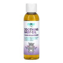 NOW Foods, Soothing Baby Oil, Calming Lavender, 4 fl oz (118 ml)