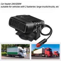 Naujas nešiojamas automobilio šildytuvas 12V/24V automobilio šildytuvo ventiliatorius 2 in 1 aušinimo šildymas, automatinis priekinio stiklo atitirpinimas, automobilio nuo raso šildytuvo džiovintuvas