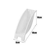 New Plate Drying Rack Kitchen Cabinet Organizer Bowl Pot Lid Stand Dish Shelf Storage Holder Drainer Tray Kitchen  Accessories white