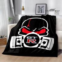 GTR racing-mantas con estampado retro, manta cálida suave y cómoda para el hogar, cama de viaje, picnic, regalo de cumpleaños 30x40inch