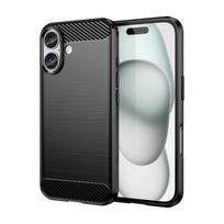 Dėklas iPhone 16 Dėklas Apple iPhone 16 Pro Max Apsauginis Bamperis Smūgiams Atsparus Silikoninis TPU Telefono Juodas Dėklas iPhone 16 For iPhone 16 juoda