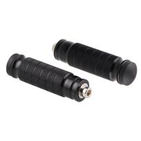 2 vnt. Universali CNC motociklo galinės kojų atramos Kojų atramos Pegai Pedalai M8 6063 Aliuminio Modifikacija Patvari 102X26X26mm CHINA black