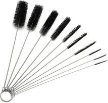 Small Nylon Pipe Cleaner Suitable for cleaning narrow Set for Bottle Glasses Straw Plug Holes Cleaning,Coffee Machine Cleaning S juoda