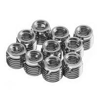 10Pcs 307 Stainless Steel Self tapping Thread Insert Accessories(Inner M8*1.25 Outer M12*1.5)