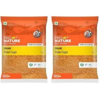 Pro Nature 100% ekologiškas rudasis cukrus, 1 kg (Pakuotėje 2 vnt)