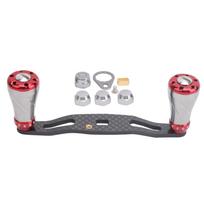 95MM Spinning Reel Rocking Handle Grip Left Right Fishing Wheel Knob ReplacementGun Gold