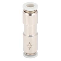 Metal Direct Connection Pipe Quick Plug Air Tube Connect Air Diffuser Connection white