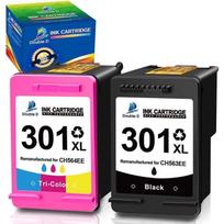 301 XL Atnaujintos rašalo kasetės Pakeitimas HP 301 301XL skirtas Deskjet 1010 1050 1510 1512 2050 2050A 2510 2540~[407]