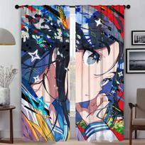 Blackout Curtain for Room 2 Panel Saito Sunflower Halloween Decoration Modern Living Room Curtains 2 Pieces Tulle for Bedroom W50xH70cmx2pcs-CL