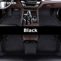 TITIPLER Custom Car Floor Mats For Renault Laguna Hatchback Auto Carpets Foot Coche Accessories Laguna Hatchback juoda