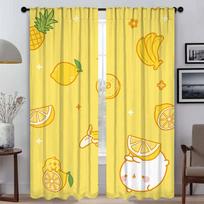 M-Molangs Blackout Curtain for Room 2 Panel Anti-mosquito Curtains Halloween Decoration Blinds Partition Tulle for Bedroom Child W50xH70cmx2pcs-CL