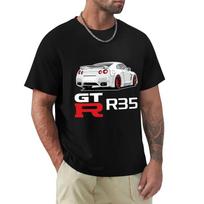 Monster Skyline R35 GTR Jdm Japoniškas automobilis Drift T marškinėliai Harajuku trumpomis rankovėmis Medvilniniai grafiniai T marškinėliai Viršutiniai drabužiai 5XL brown