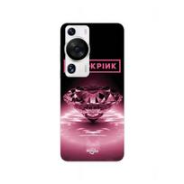 Huawei P60 Pro dėklas blackpink deimantas juodas ir rožinis Maniacase