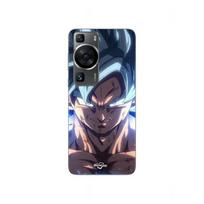 Coque Huawei P60 Dragon Ball Z GOKU Ultra instinct face énervé Maniacase