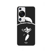 Coque Huawei P60 Pro Monkey D. Luffy black and white Maniacase balta