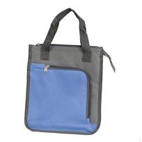 Insulated Lunch Bag Cooler Reusable Lunchbox Water Bottle Holder Box Thermal mėlyna