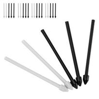 Samsung Stylus Tip Replacement for S24U, S23U, Note 10/20, S9, S7, S6 Lite 5 white, 1 clip balta