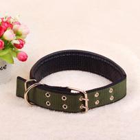 Pet apykaklės putplasčio kempinė šunims XS, collar armijos žalia spalva