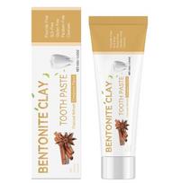 Volcanic Ash Bentonite Whitening Toothpaste Whitening Stain Removal Toothpaste To Improve Yellow Teeth One Size beige
