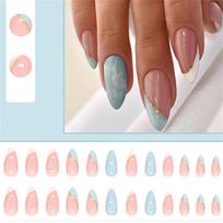 Press On Nails Long Acrylic Nails Fake Nails Green Nails Full Cover Nails For Women 5ml One Size brown