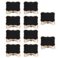 10 vnt. medinė lentelė rašymui, skirtos rankdarbiams, ekspozicijai, stalui, žinutėms, vestuvių dekoracijoms beige
