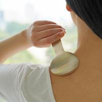 Notdam Bangjja Yugi Mini Spoon Gua Sha Massager beige