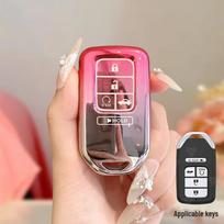 Gradient Color Key Cover for 5-Button Honda Civic, CR-V, Accord, X-RV, Lingpai, Haoying