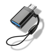 Micro USB OTG adapteris USB3.0 į Type C duomenų sinchronizavimas į USB atmintinę, pelės jungtis Android telefonui For Micro Plug juoda