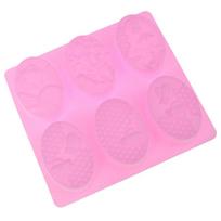 Muilo formelės Bitės formos Rankų darbo muilo formelės Unikalūs muilo gaminimo amatų įrankiai pink