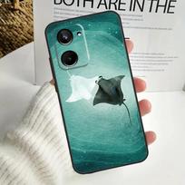 Animal Manta Ray Case For Realme C67 C55 C53 C51 C35 C33 C31 C30 C25s C21Y GT Neo 5 GT5 9 10 11 12 Pro Plus Realme GT5