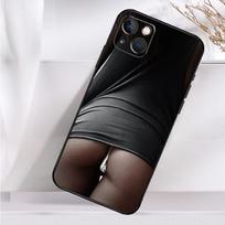 Egzotiškas Seksualios Užpakaliuko Bikini Merginos Telefono Dėklas iPhone 16 15 14 13 12 11 Pro Max Mini X XR XS Max 7 8 Plus Galinis Dangtelis iPhone 14 Plus black
