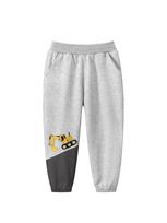 2024 Boys' Cartoon Excavator Leggings - Kids' Sports Trousers 90 cm