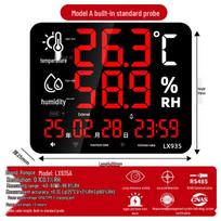 High-Precision Wall-Mounted Indoor Temperature & Humidity Meter LX935