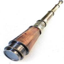 Spyglass Telescope for Men Pirate Scope Scouts Prop Ship  Cosplay Costume Gift for Communion Baptism Spyglass 45.72 cm