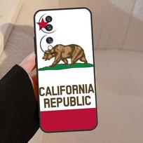 California Flag Case For Honor X9b X9a X8a X7a X6a X6 X7 X8 X9 8X 9X Honor Magic 5 Pro 50 70 90 Lite Cover Honor X7a white