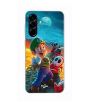 Case - Maniacase - Samsung Galaxy A26 - Silicone - Soft - Super Mario Bros Luigi juoda