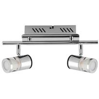 Assos-3 2x5W LED strip light sidabras