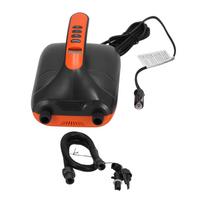 Paddle Board Air Pump Small Portable Easy to Use High Pressure Pump for Canoes and Dinghies black