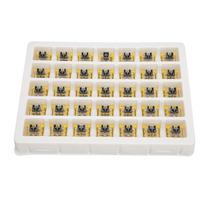 35 Pcs Mechanical Keyboard Switch Linear Dustproof Mute Long Service Life DIY Keyboard Switch with BUMBLEBEE SWITCH