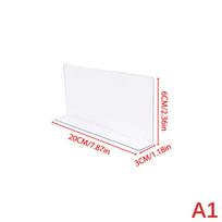 Po sofos blokatorius Skaidrus vandeniui atsparus PVC žaislų blokatorius lovos dugnas tarpams buferio apsaugai baldai naminių gyvūnėlių pertvarų lenta 20CM*6CM*3CM