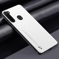 Prabangus PU odinis dėklas skirtas Xiaomi Redmi Note 8 8T 8 T galinis dangtelis matinis silikono apsauginis telefono dėklas, skirtas Redmi Note 8 Pro 8Pro Redmi Note 8 2021 matinė juoda spalva