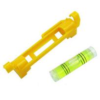 Rašiklio formos mini burbulinis gulsčiuko liniuotė profesionalus matavimo instrumentas yellow