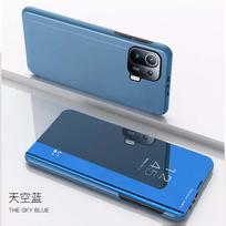 Samsung Galaxy A05S 2023 Case Prabangus veidrodinis atverčiamas stovas telefono dėklas, skirtas Samsung A05S A 05S SM-A057F 6,7 colio smūgiams atsparus galinis dangtelis For Galaxy A05S dangaus mėlyna spalva